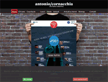 Tablet Screenshot of antoniocornacchia.com